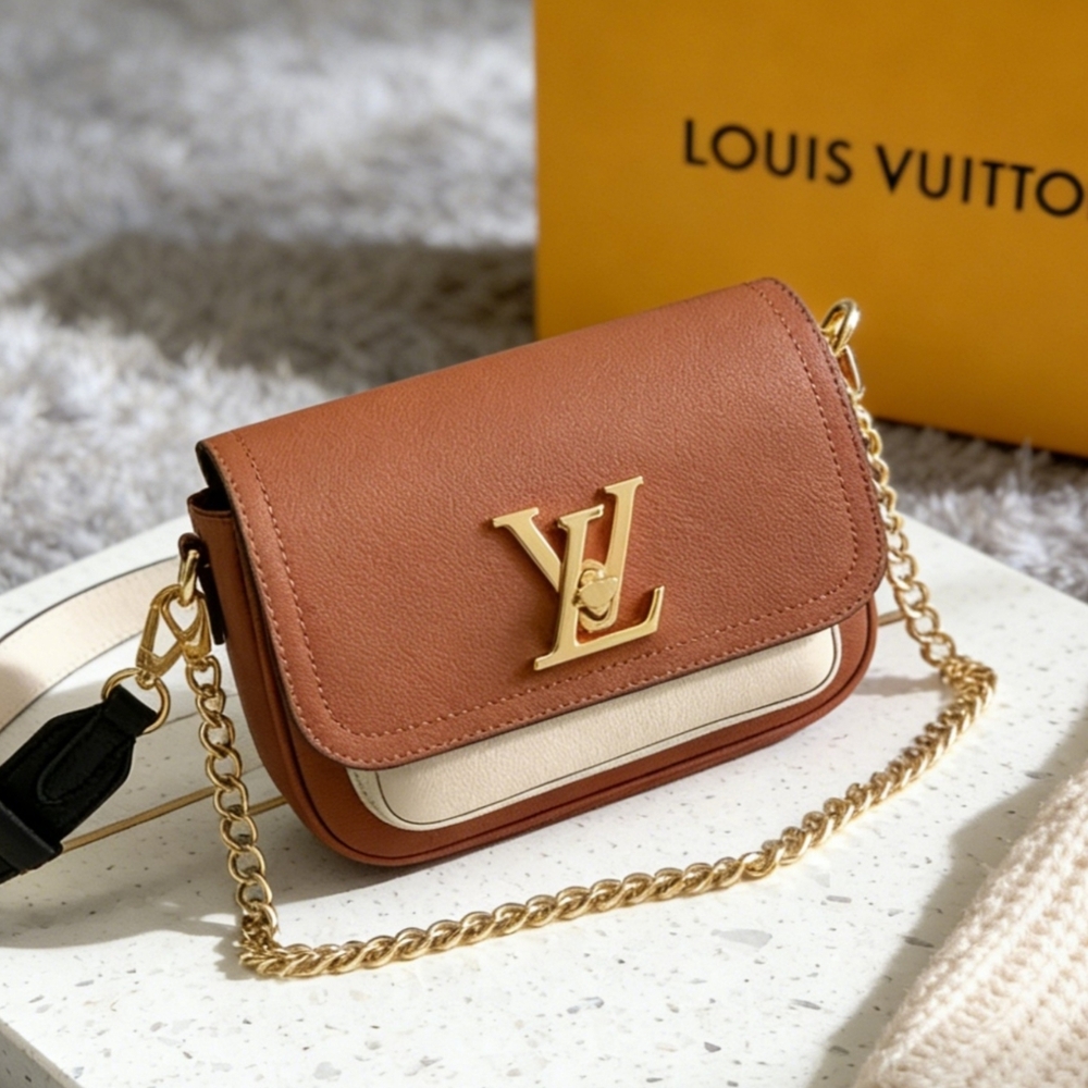 Louis Vuitton Lockme Tender Brown